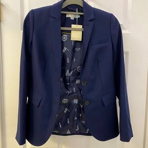 Boden navy blazer size 4